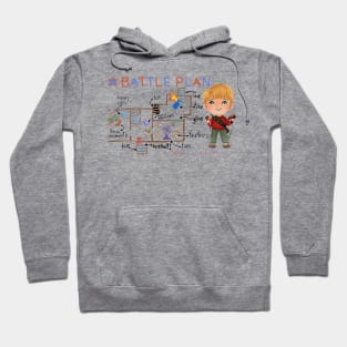 Kevin Home Alone Battle Plan Movie - Christmas Movie Friends Hoodie